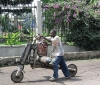 Motocykl v Keni