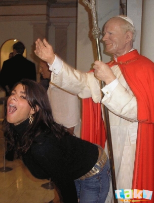 Papež si užívá